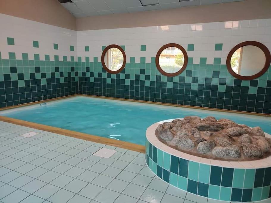 Samoens Residence Grand Tetras 4 Personnes Piscine Exteriör bild